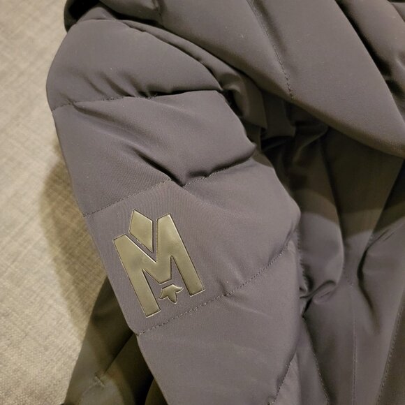 MACKAGE ELITA Ski Jacket - SIZE SMALL (special two-toned shell BLACK/BLUE) - Picture 16 of 16